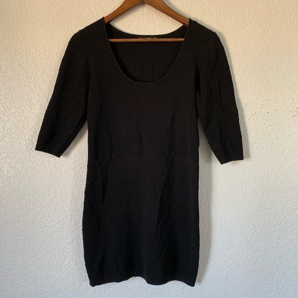 MNG BASICS fitted ribbed 3/4raglan sleeve bodycon - Picture 11 of 15